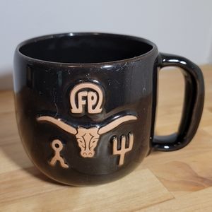 Frankoma Pottery Longhorn Mug
